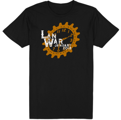 Legacy Lanwar Clock Tee - Black