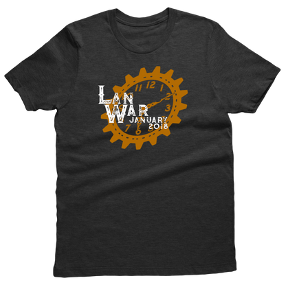 Legacy Lanwar Clock Tee - Graphite Blend