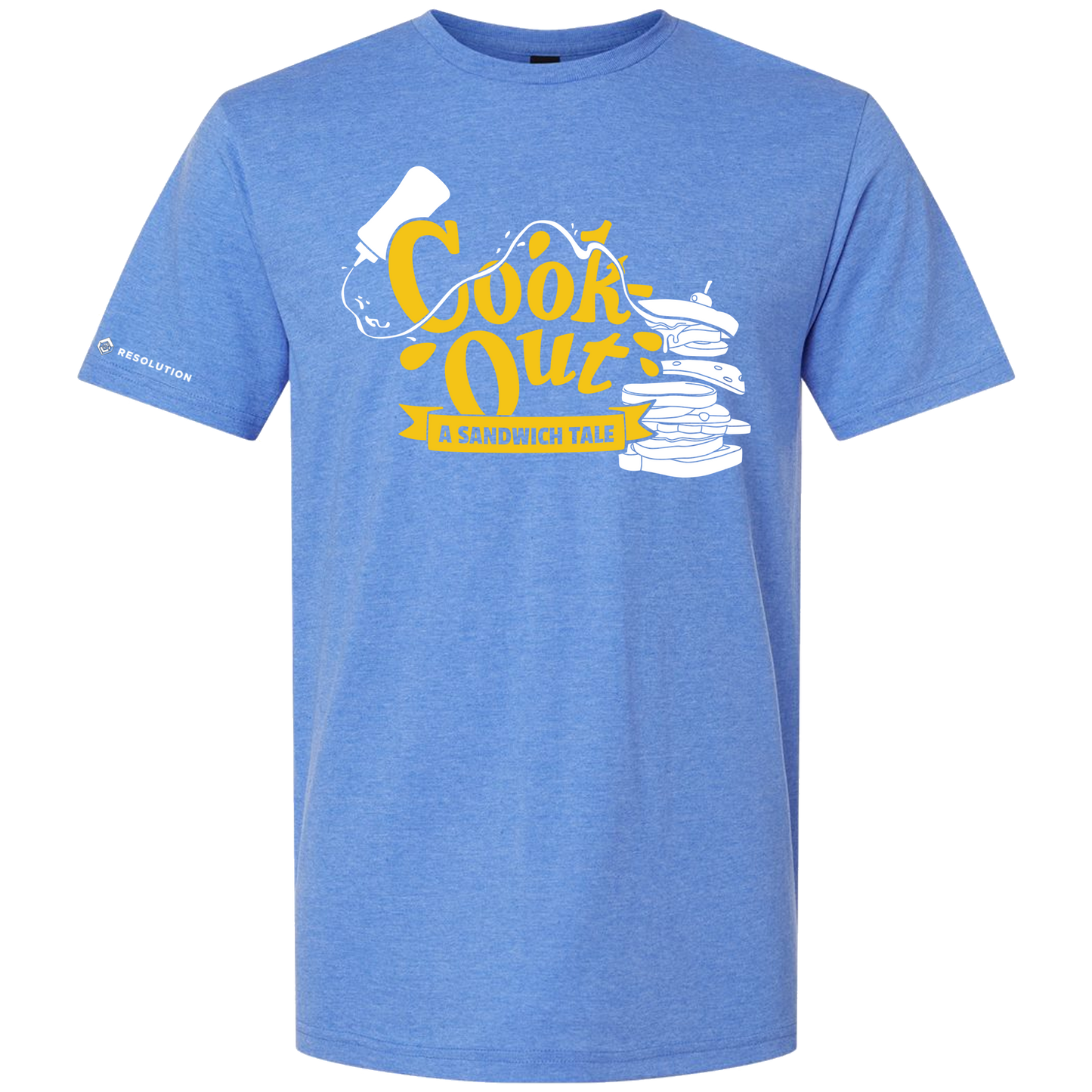 COOK-OUT Tee - Light Blue