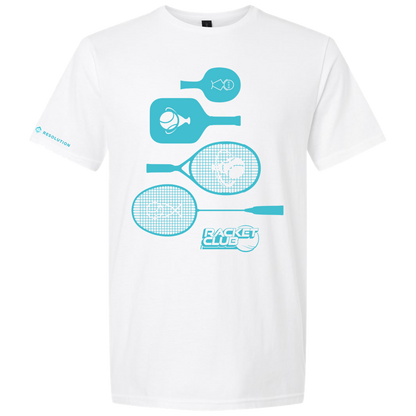 Racket Club Tee - White