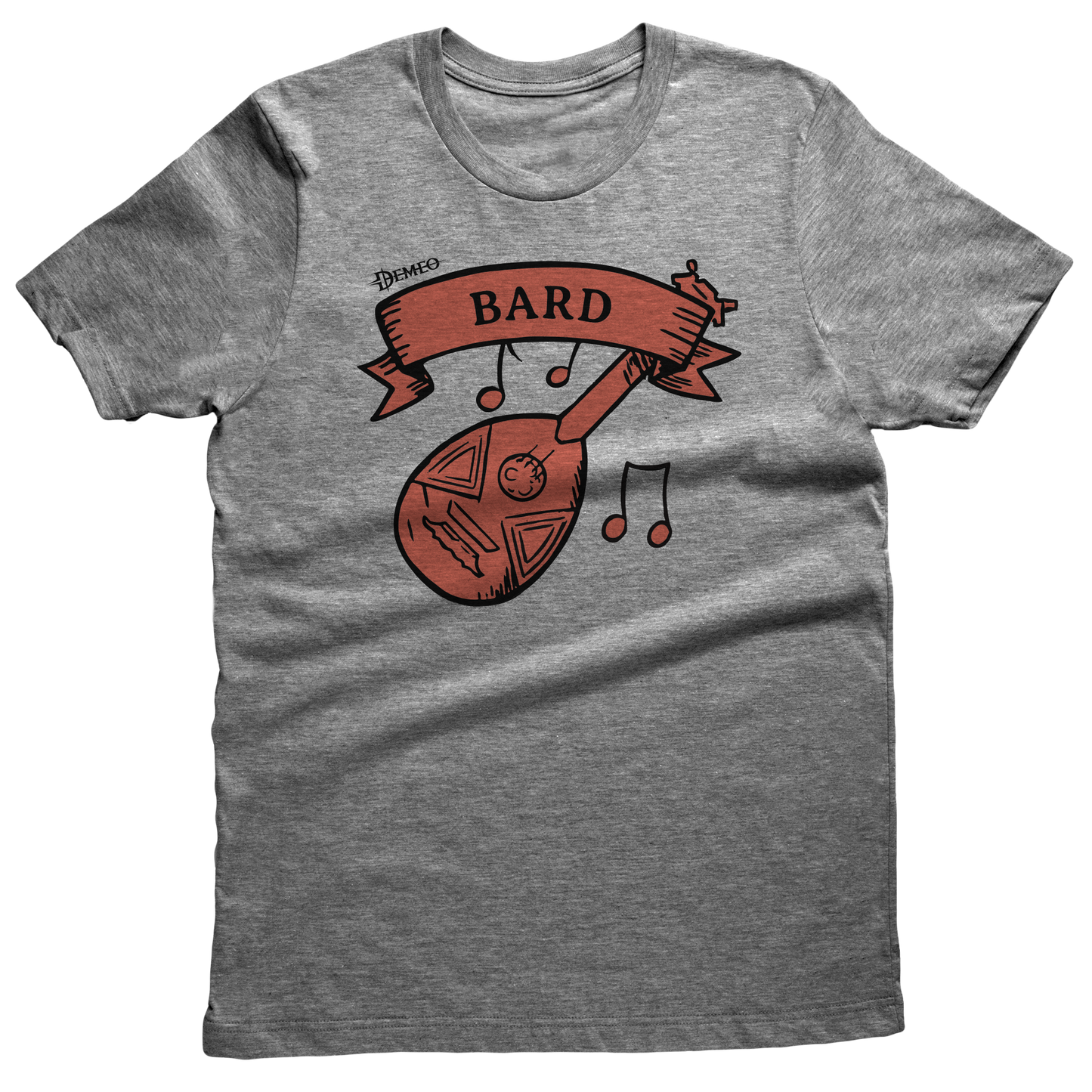 Demeo Bard Tee - Gray