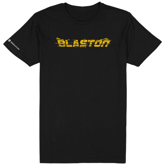 Blaston Logo Tee - Yellow/Black