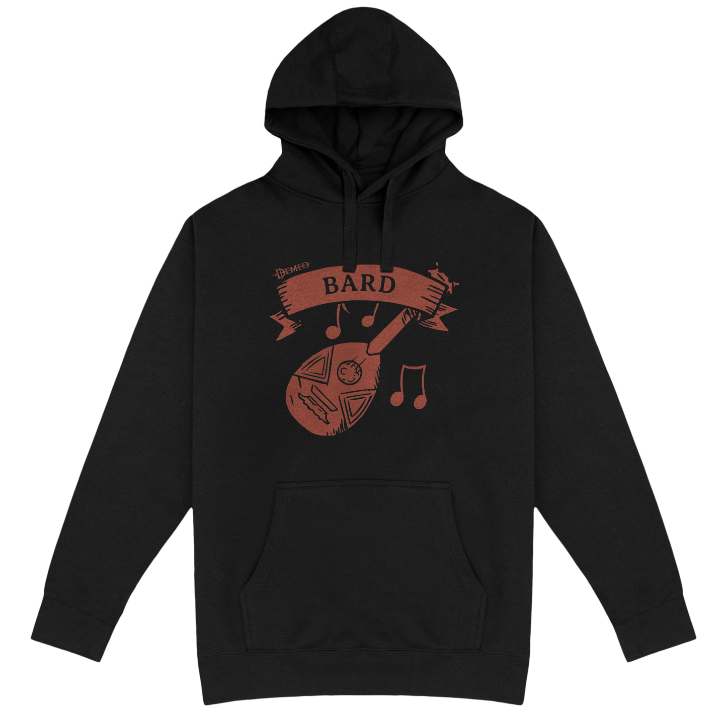 Demeo Bard Hoodie - Black