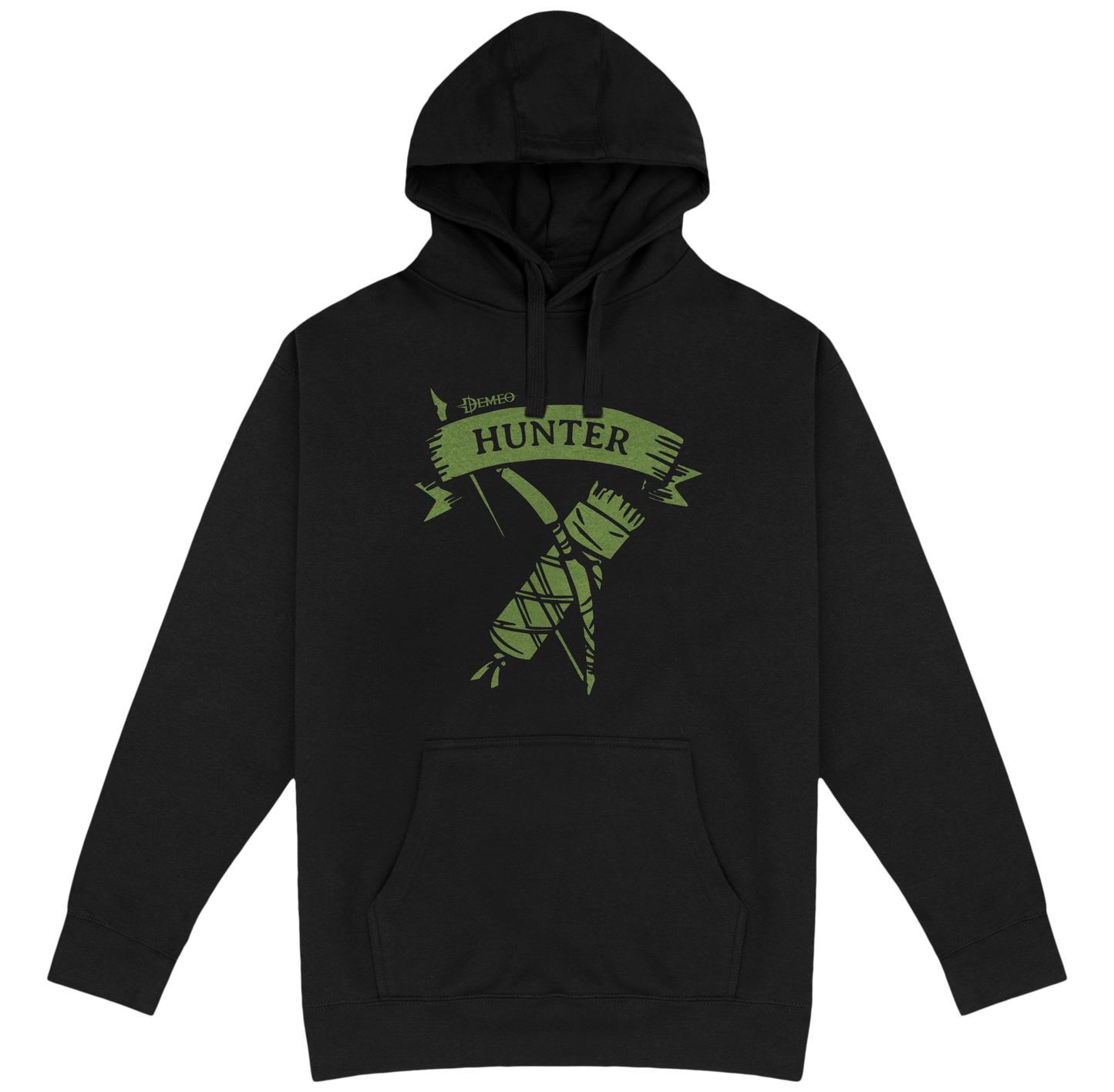Demeo Hunter Hoodie - Black