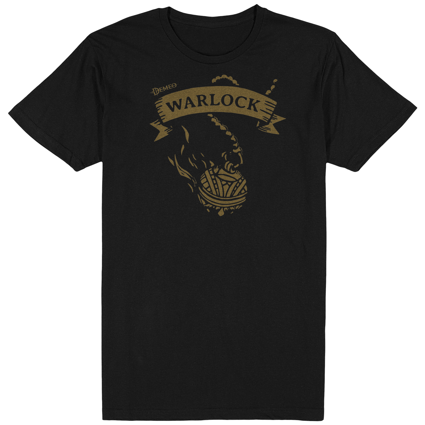 Demeo Warlock Tee - Black