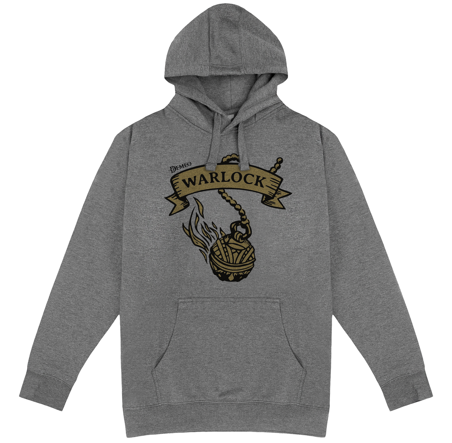 Demeo Warlock Hoodie - Gray