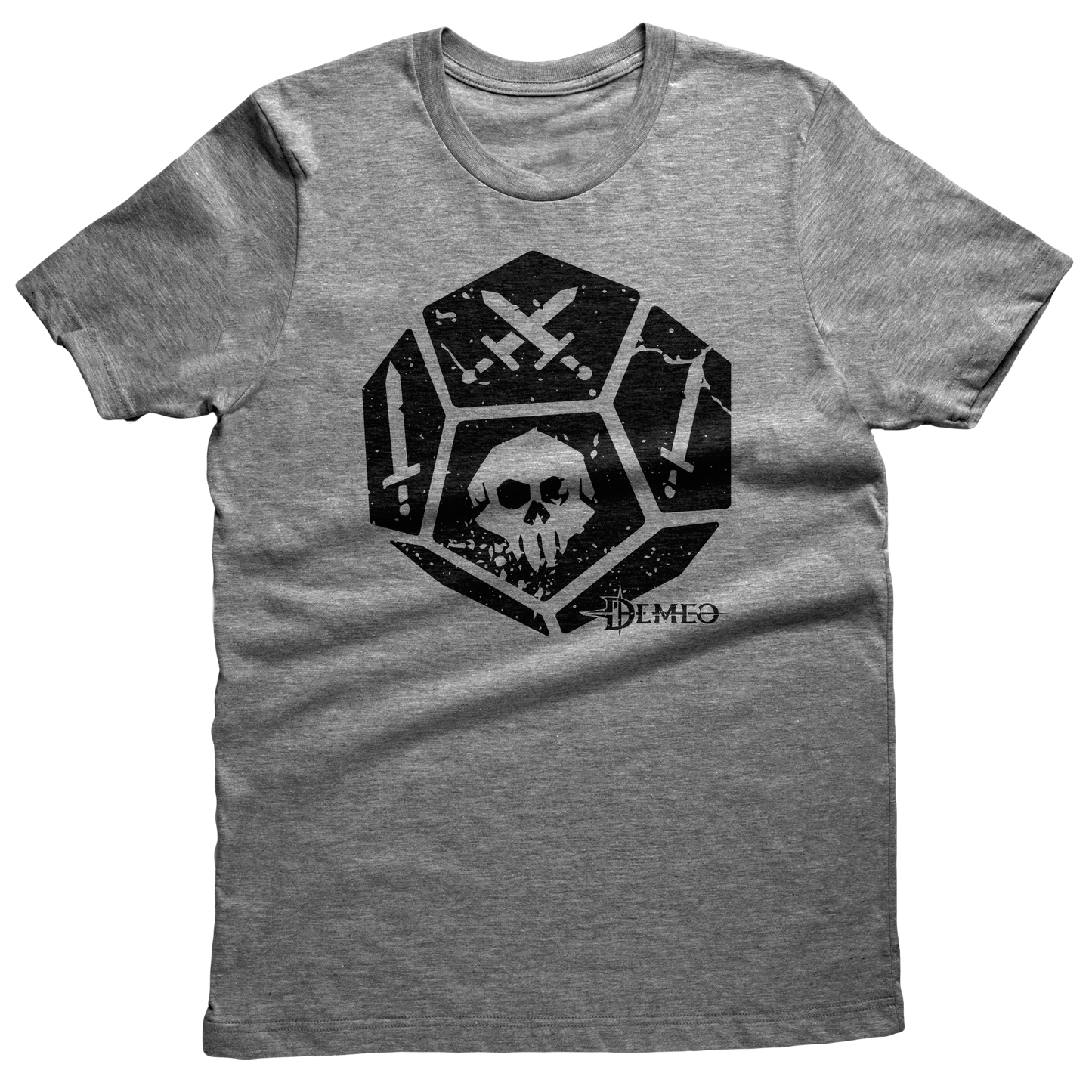 Demeo Dice Tee - Black/Gray