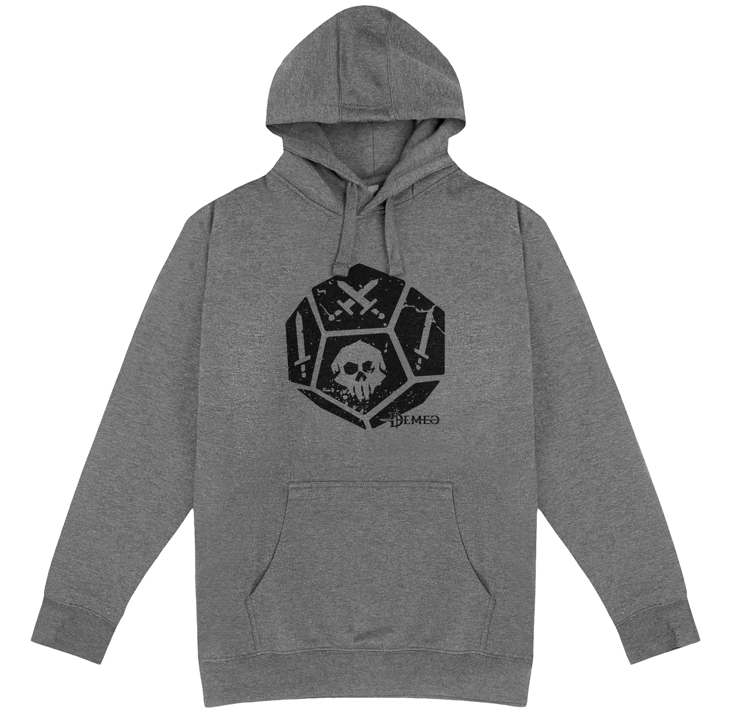 Demeo Dice Hoodie - Gray/Black