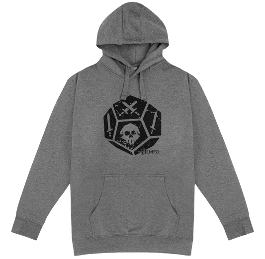 Demeo Dice Hoodie - Gray/Black