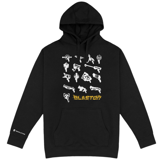 Blaston Loadout Hoodie - White/Black