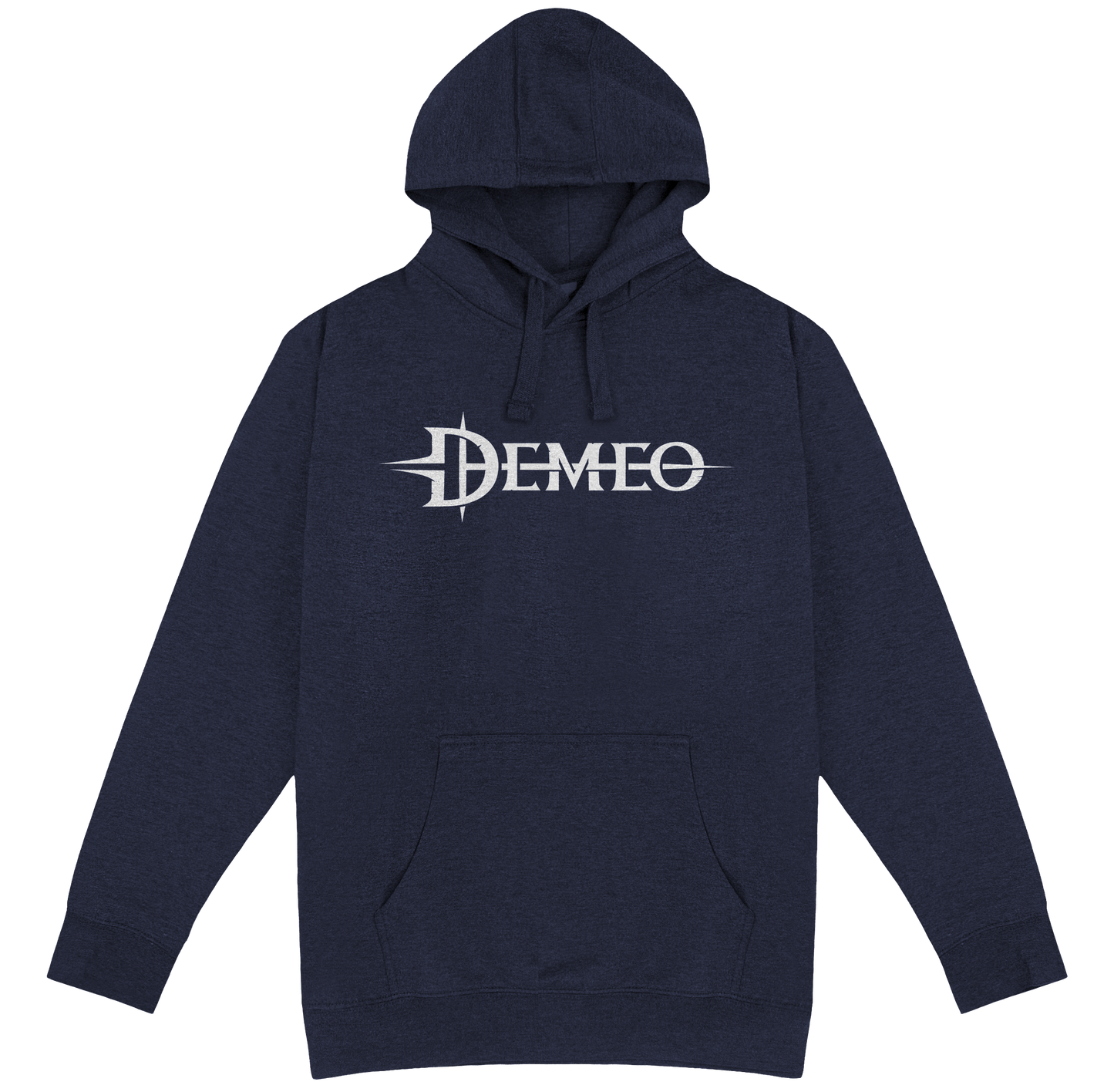 Demeo Logo Hoodie - White/Navy