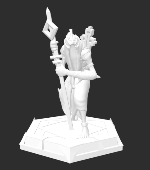 3D print files - all 5 figurines